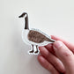 Combative Canada Goose Sticker