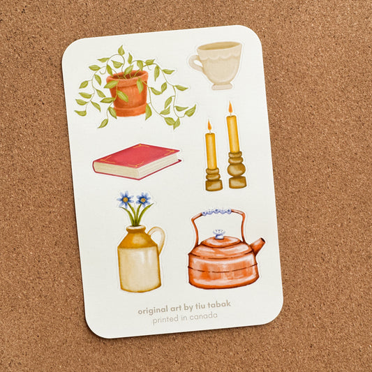 Shelfie 4x6 Vinyl Sticker Sheet