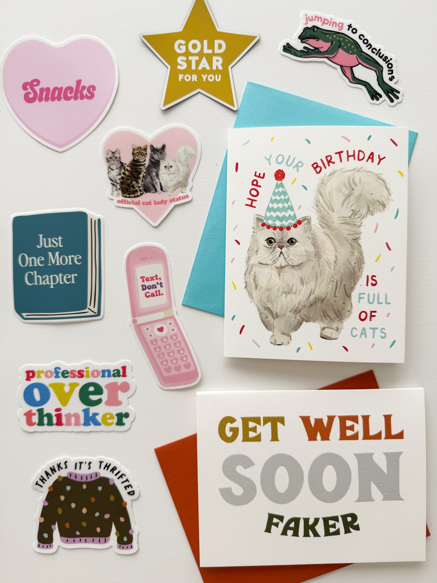 Hope Your Birthday Is Full of Cats Card