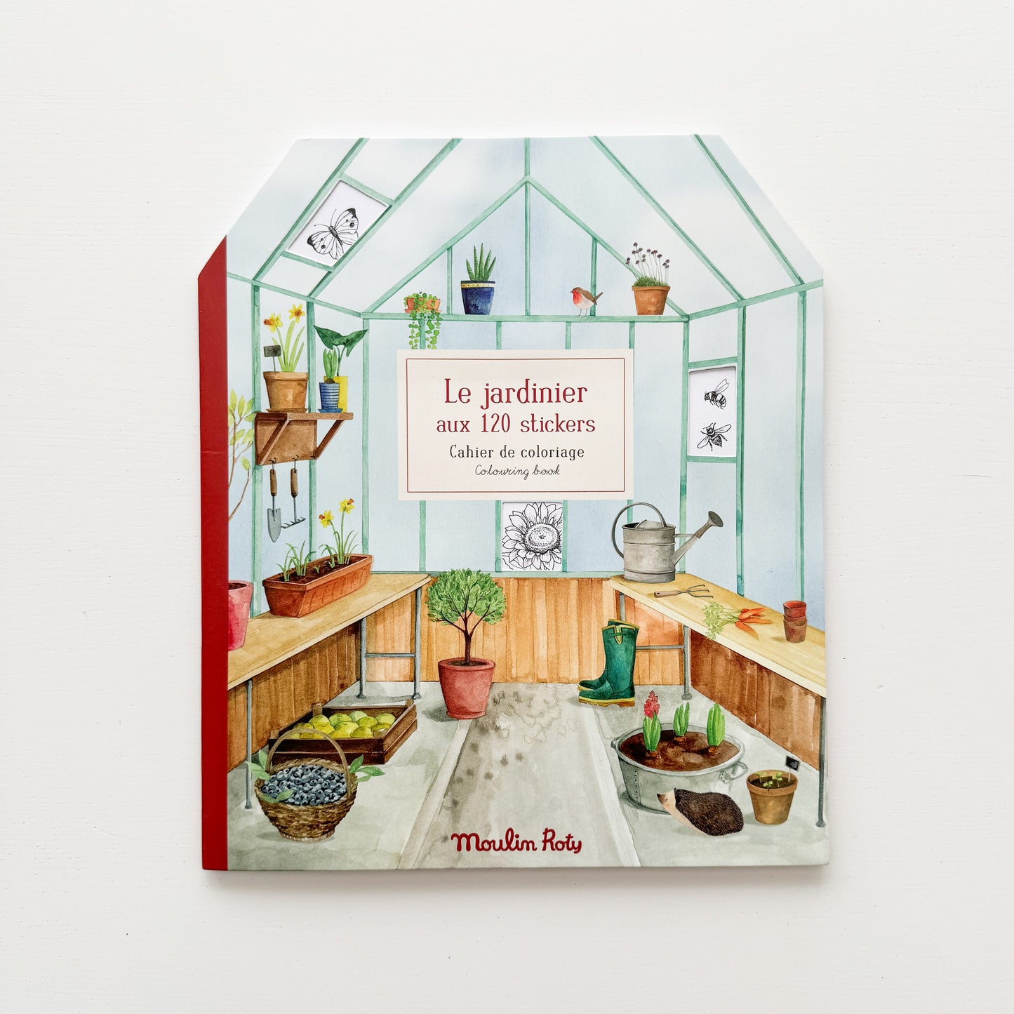 Le Jardinier Sticker and Colouring Book