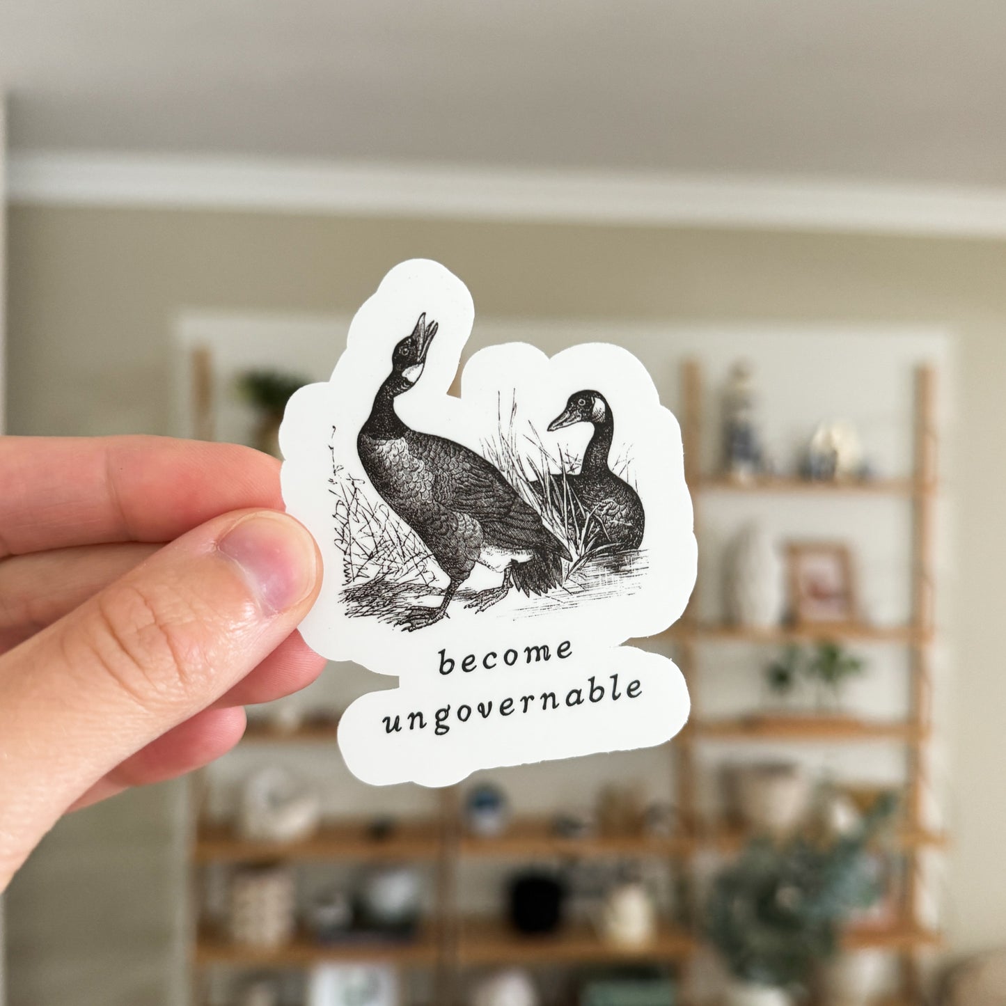 Ungovernable Vinyl Sticker