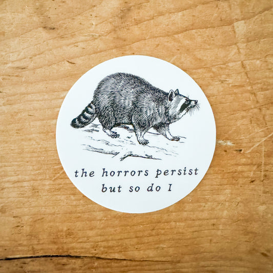 The Horrors Vinyl Sticker