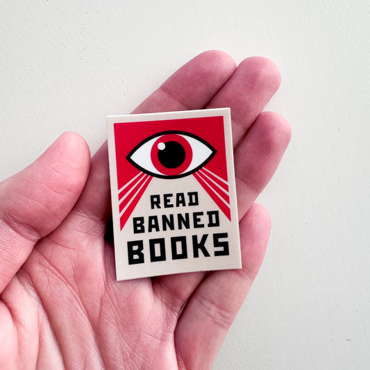 Read Banned Books Sticker