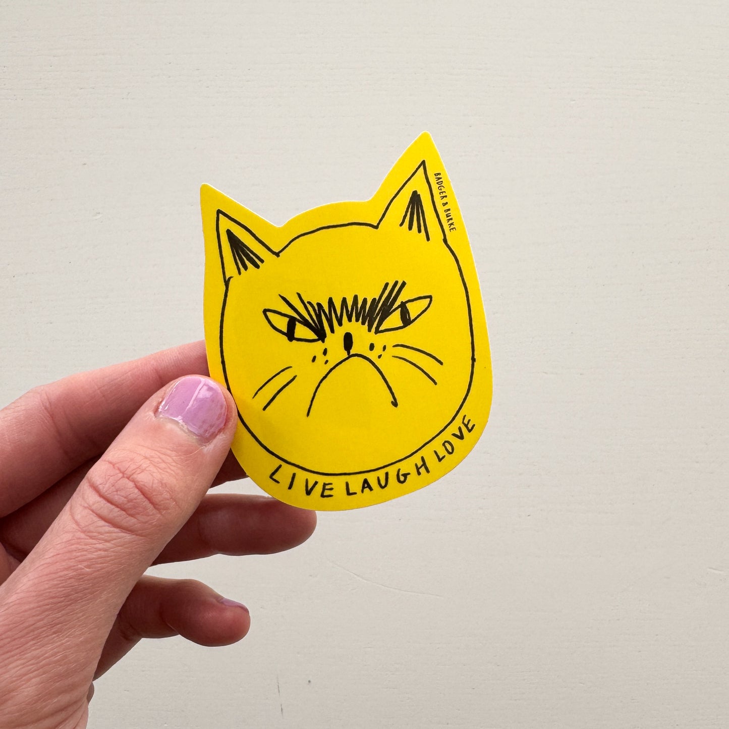 Snitty Kitty Sticker