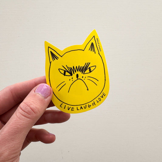 Snitty Kitty Sticker