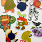 Little Explorer Fox Sticker