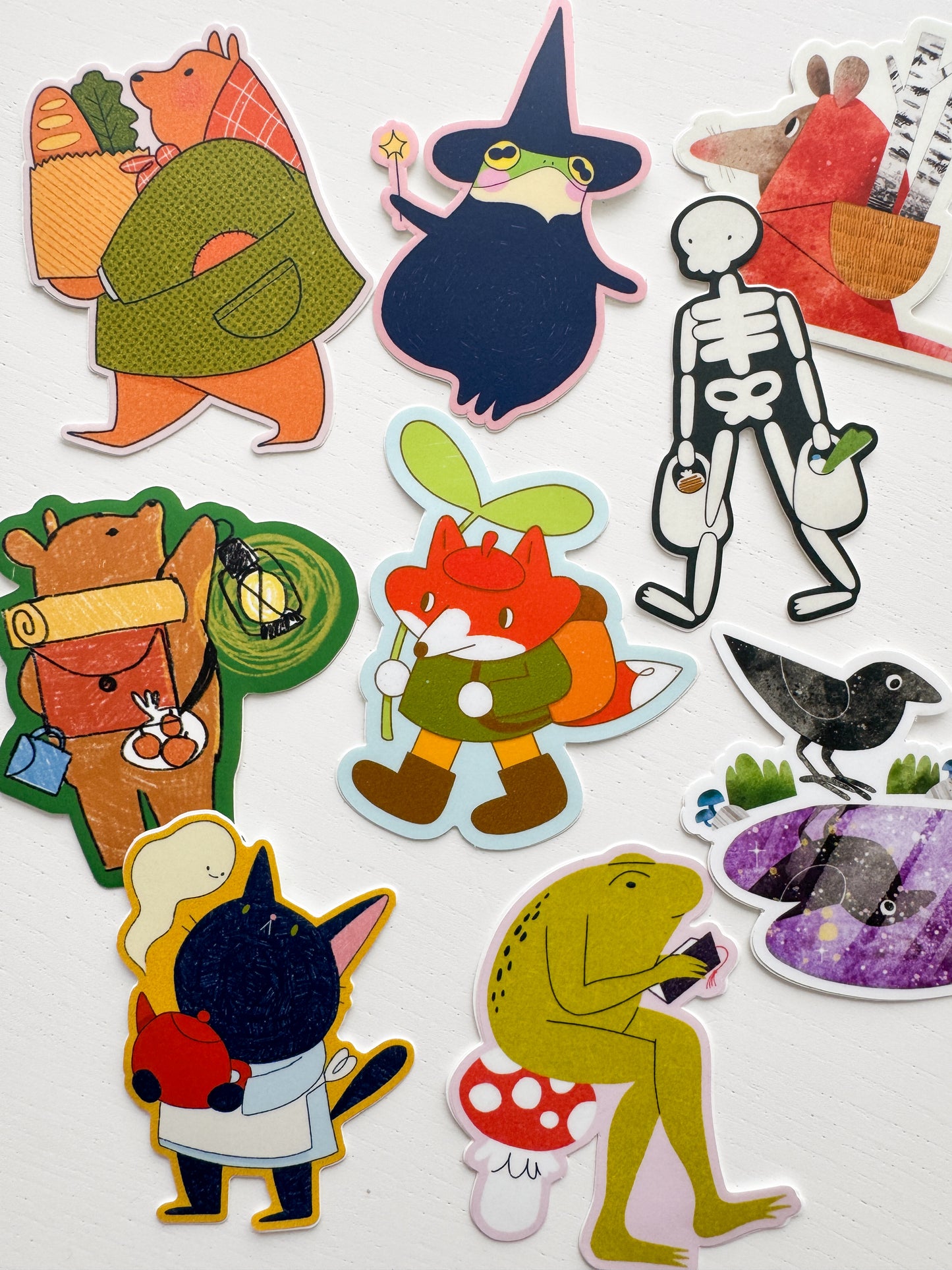 Little Explorer Fox Sticker