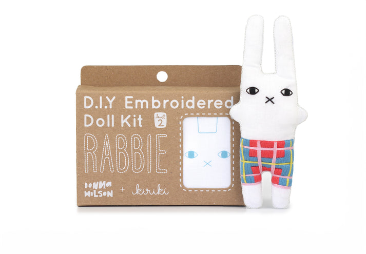 Embroidered Doll Kit - Rabbie *Limited Edition* Level 2