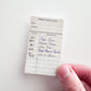 Library Borrower Card Sticker