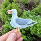 Meddlesome And Non Compliant Seagull Sticker