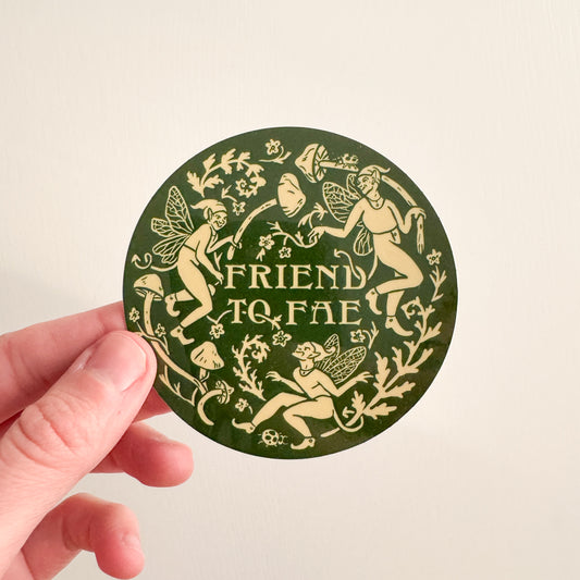 Friend to Fae Sticker