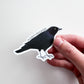 Overstimulated Blackbird Sticker