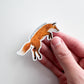 Jumping to Conclusions Fox Sticker