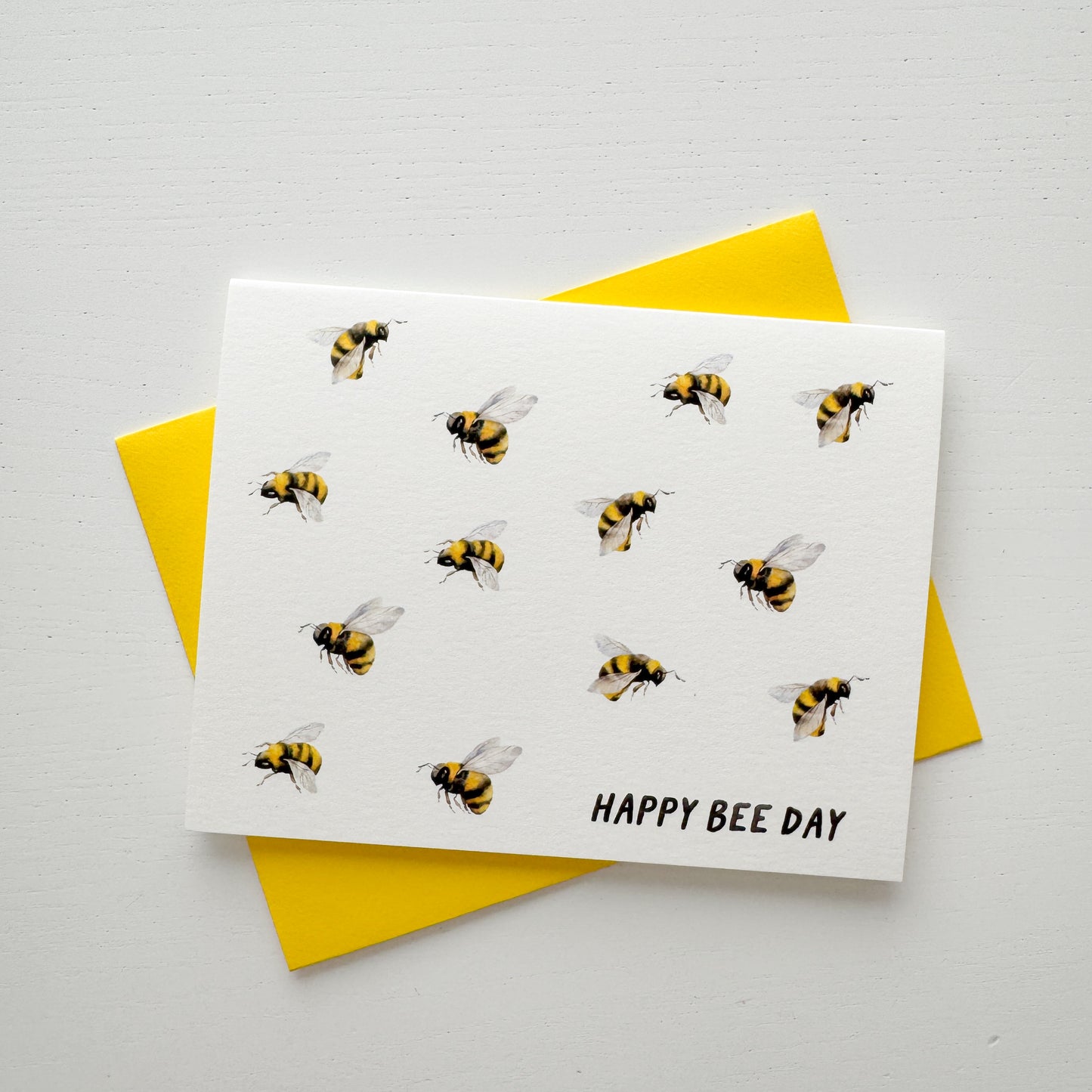 Happy Bee Day Card