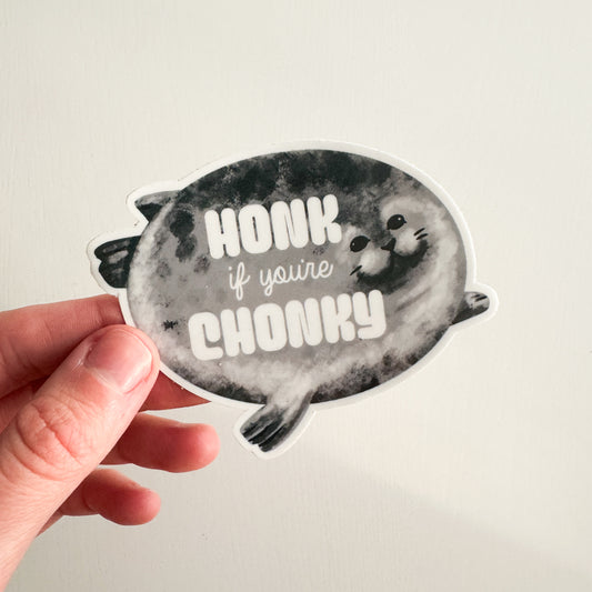 Chonky Seal Sticker