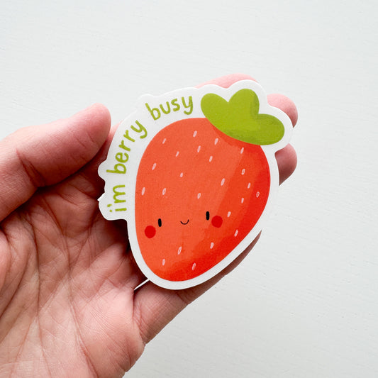 Berry Busy Sticker