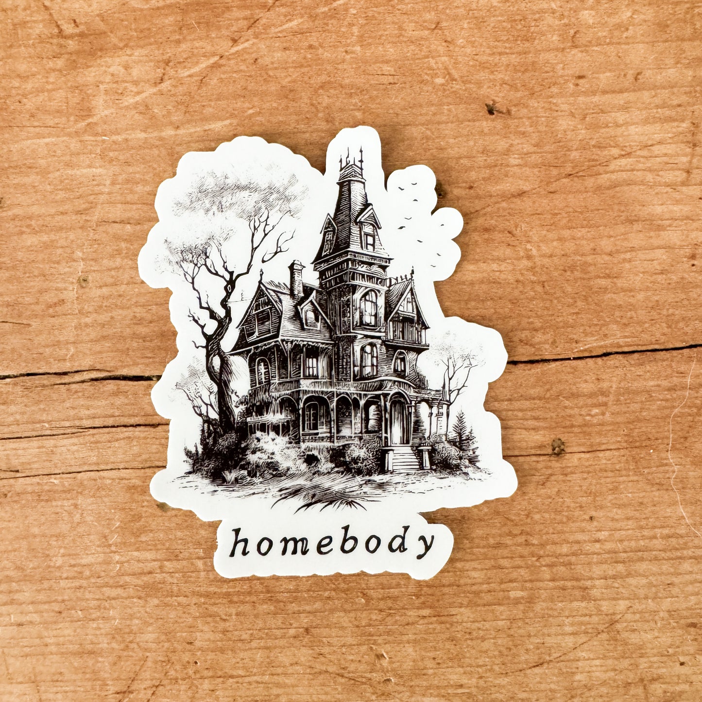 Homebody Vinyl Sticker