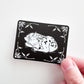 Floral Sleeping Deer Sticker