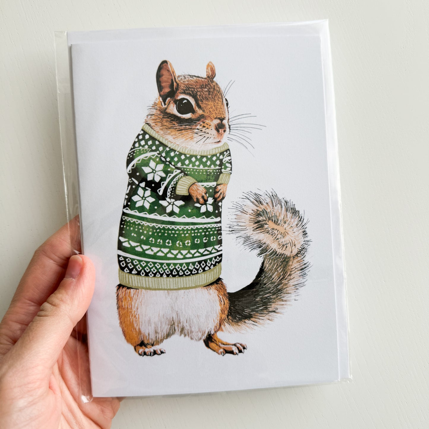 Cozy Chipmunk Card