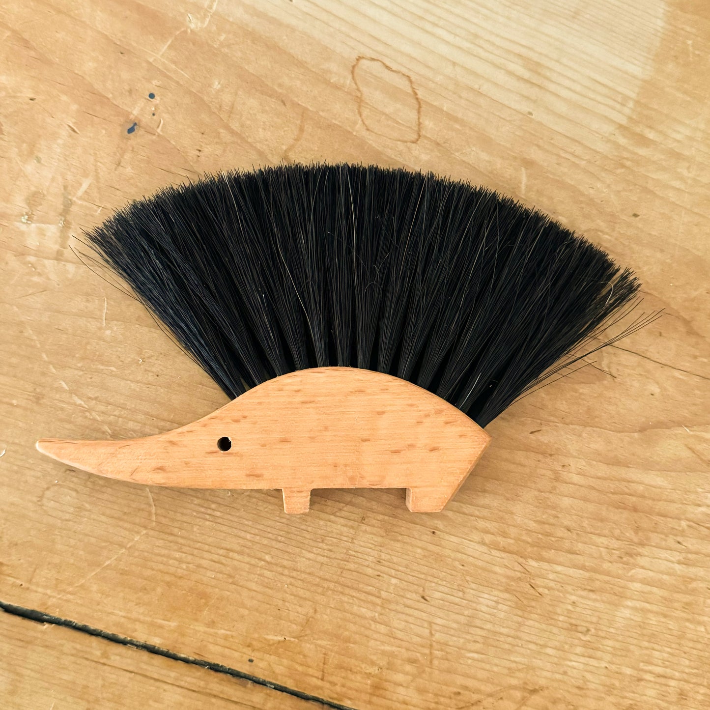 Hedgehog Table Brush