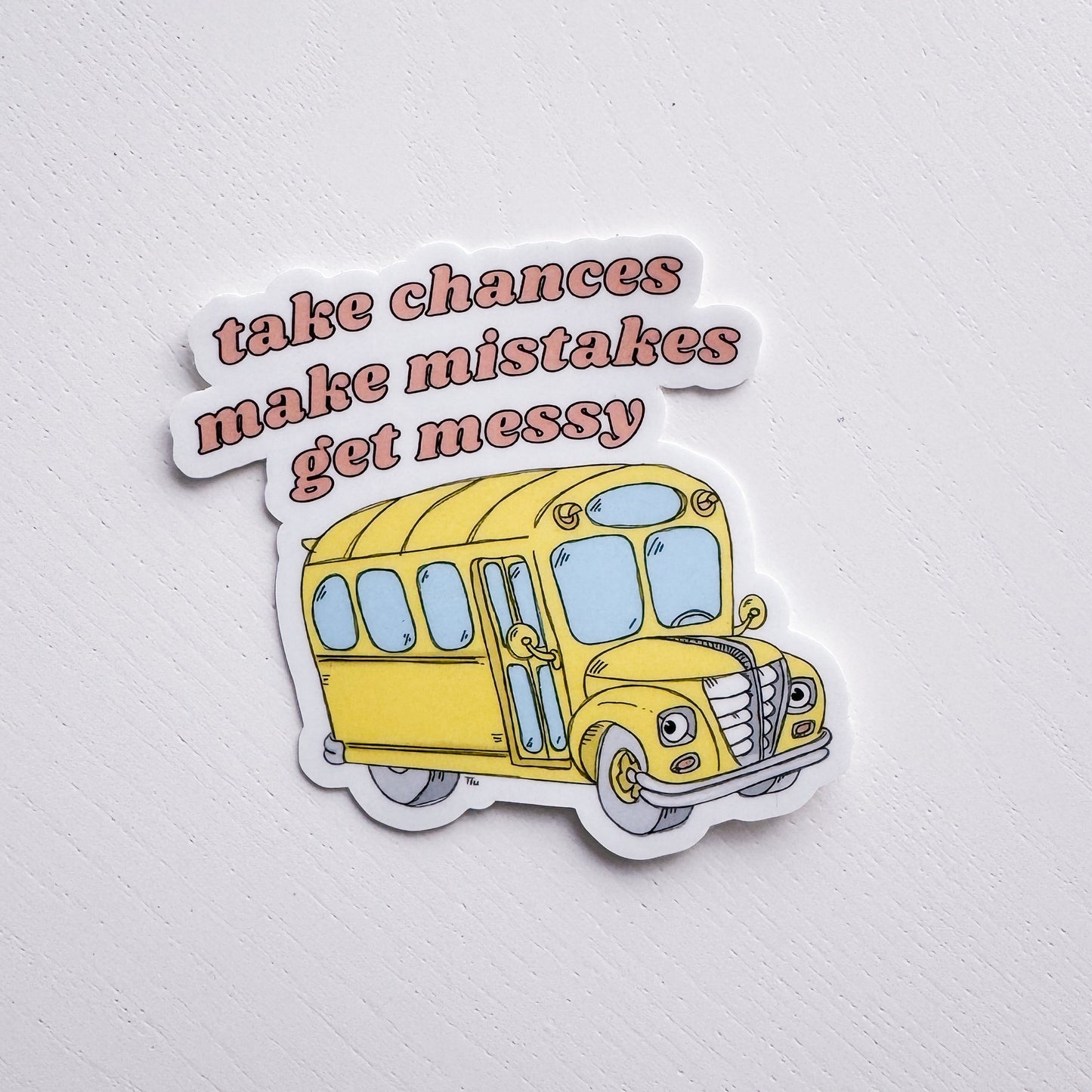 School Bus Sticker