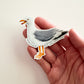 Meddlesome And Non Compliant Seagull Sticker