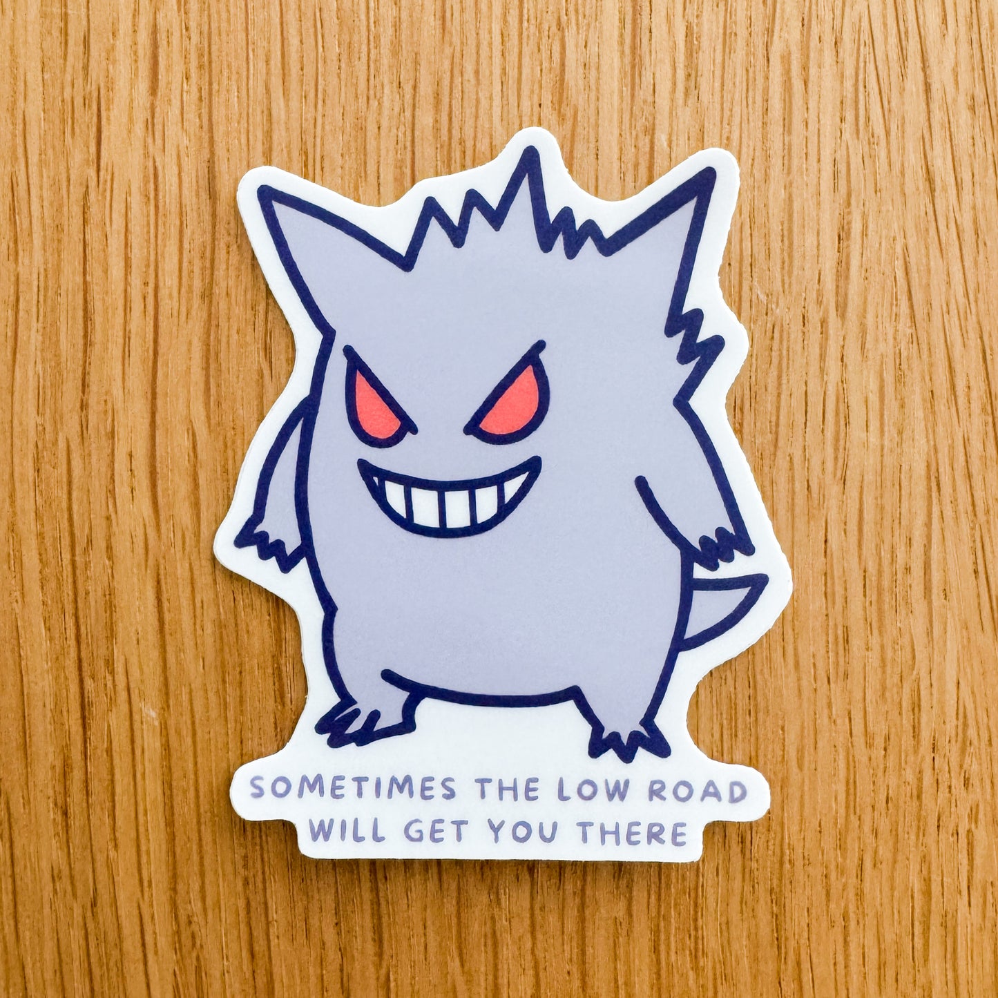 The Low Road Sticker