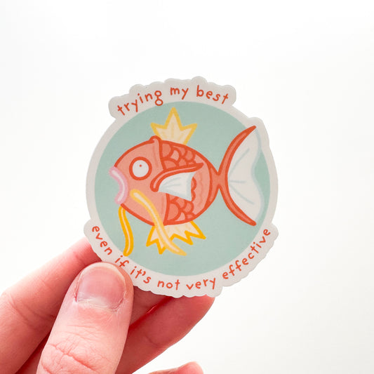Not Very Effective Sticker