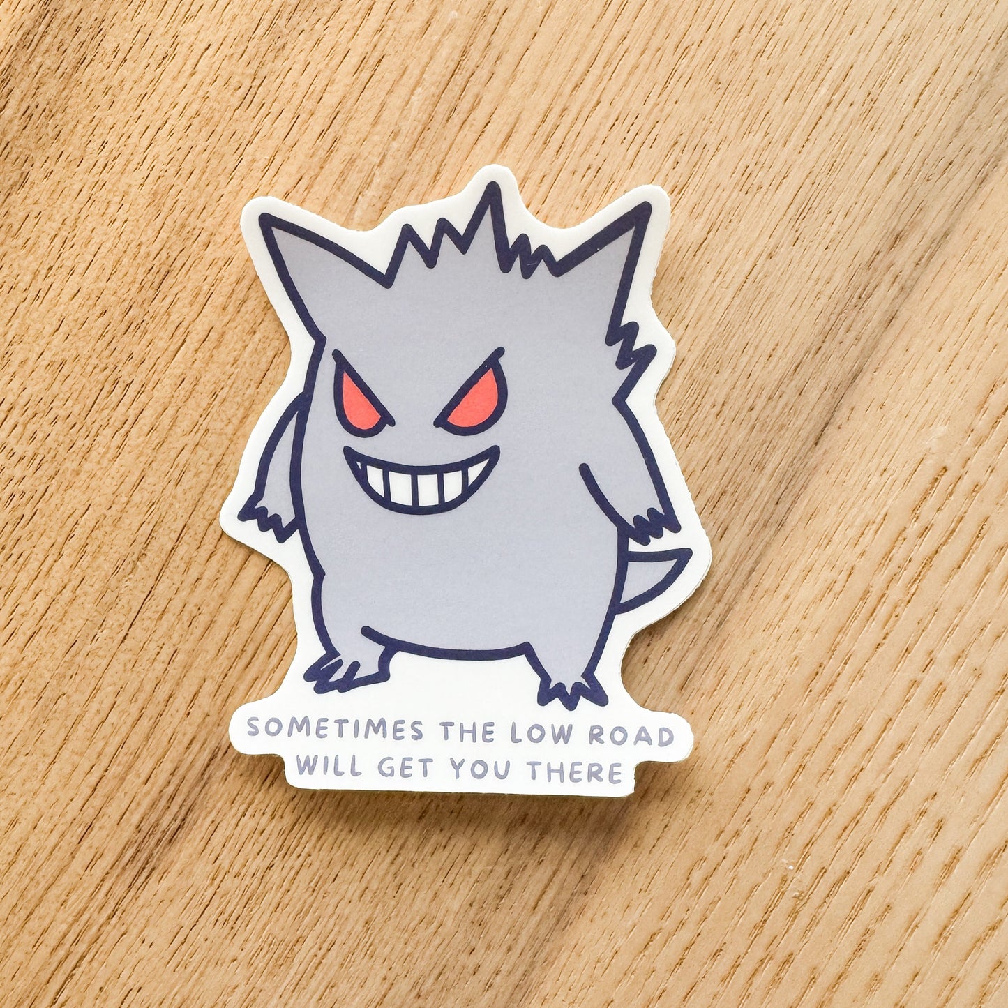 The Low Road Sticker