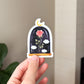 Midnight Rose Sticker