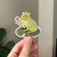 Glitter Frog Prince Sticker
