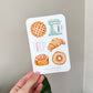 Baked Goods 4x6 Vinyl Sticker Sheet
