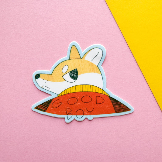 Good Boy Sticker