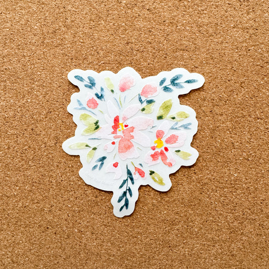 Watercolour Bouquet Sticker