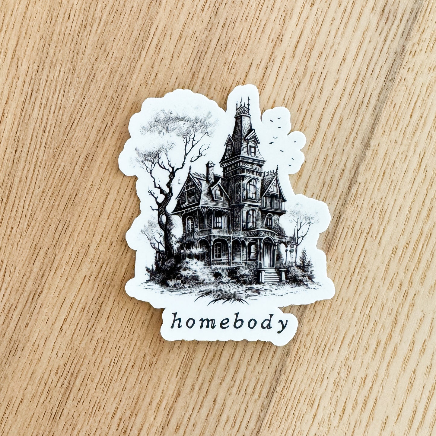 Homebody Vinyl Sticker