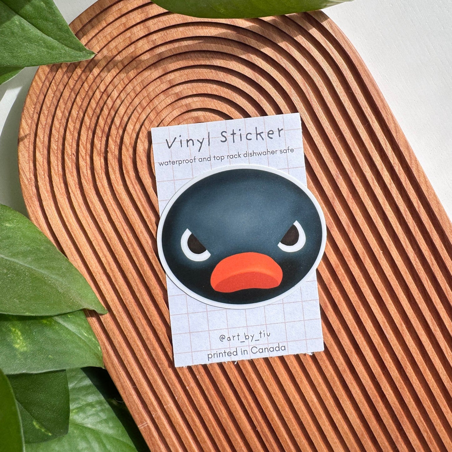 Angry Penguin Sticker