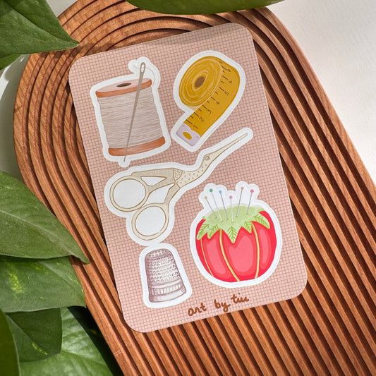 Sewing Sticker Sheet