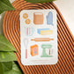 Baking 4x6 Vinyl Sticker Sheet