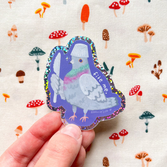 Pigeon Holo Sticker