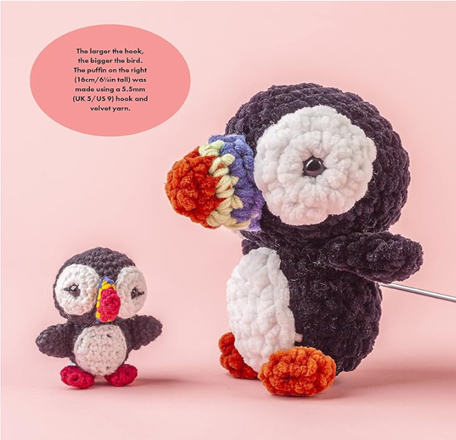 Mini Amigurumi Birds: 25 Tiny Flying Creatures to Crochet