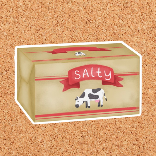 Salty Butter Sticker