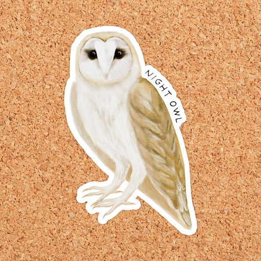 Night Owl Sticker
