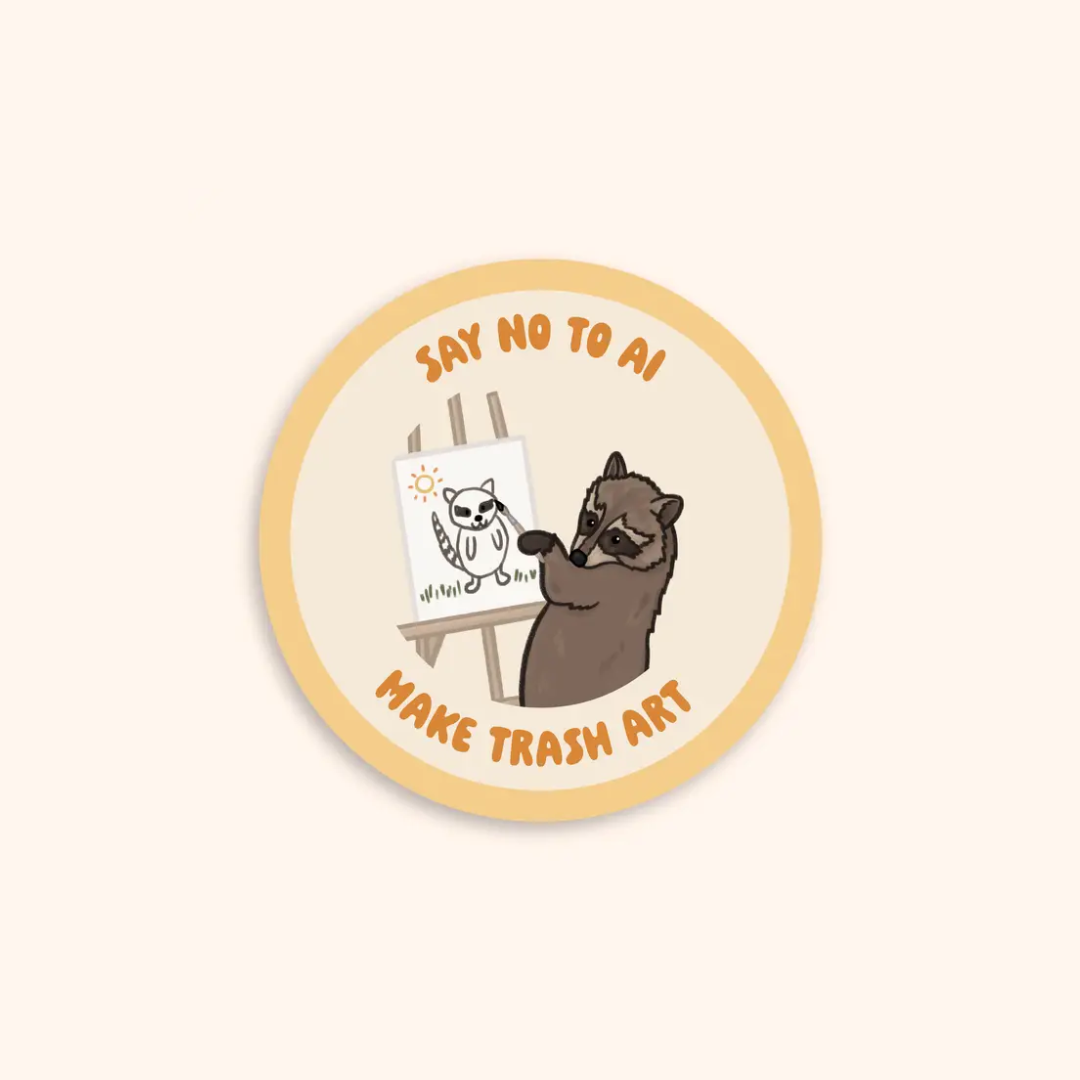 Say No to AI Sticker