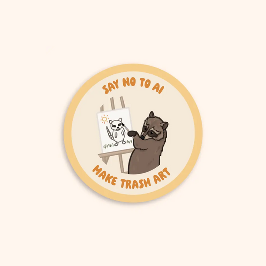 Say No to AI Sticker