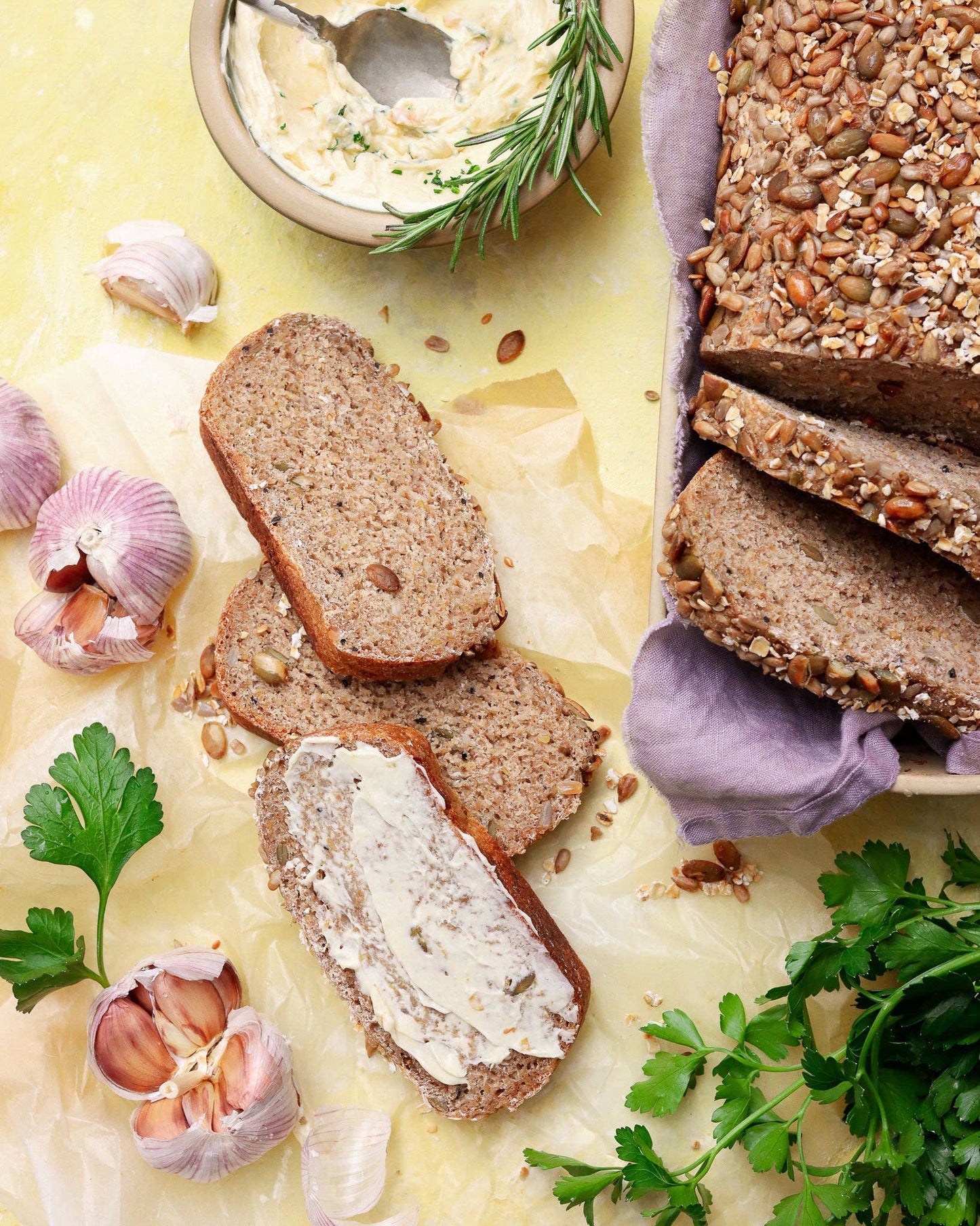 Covered Stoneware Bread Pan