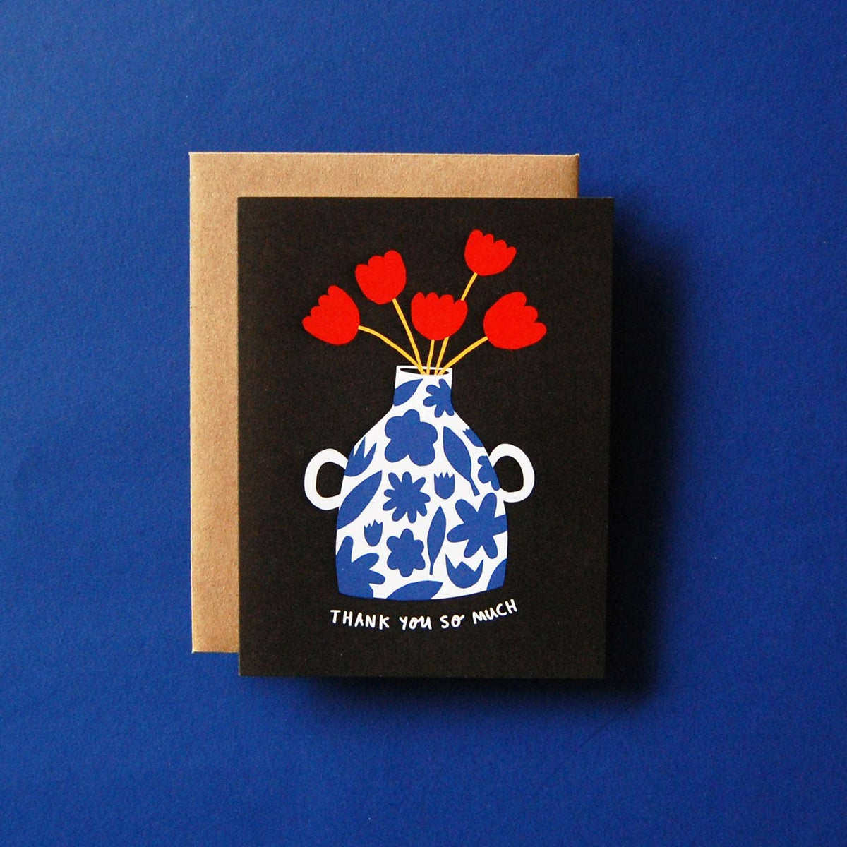 Thank You Vase Greeting Card