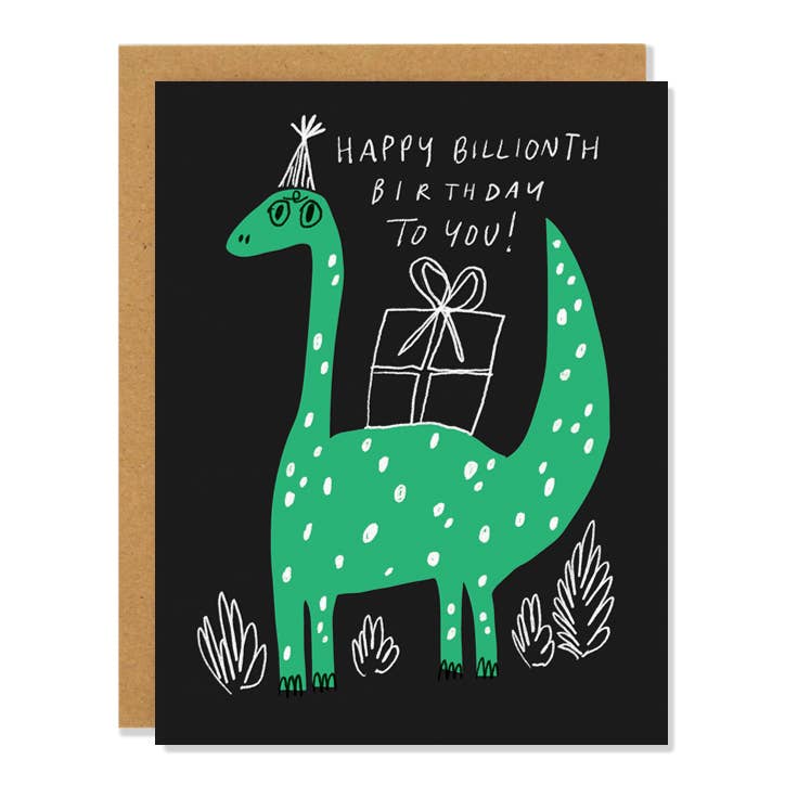 Dino Birthday Greeting Card