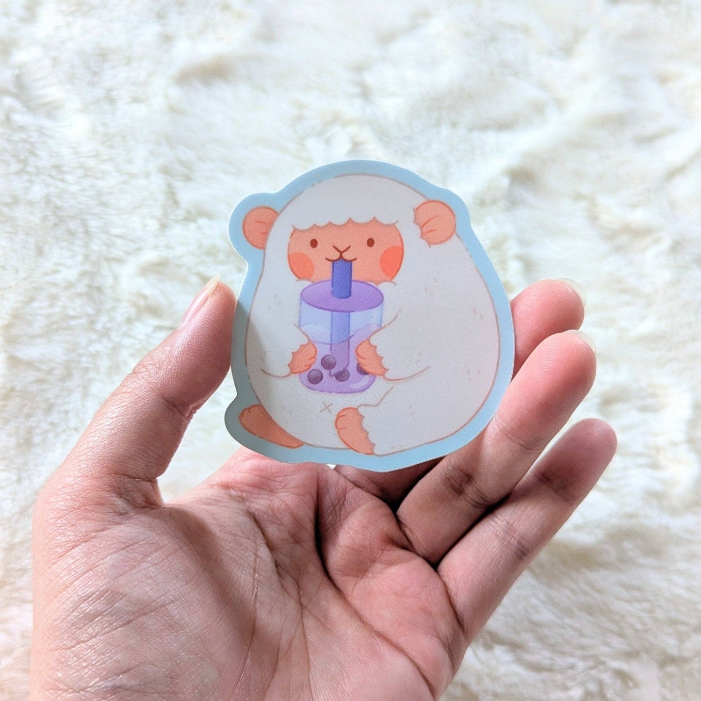 Gaboon the Snow Monkey Sticker