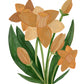 Daffodil Sticker