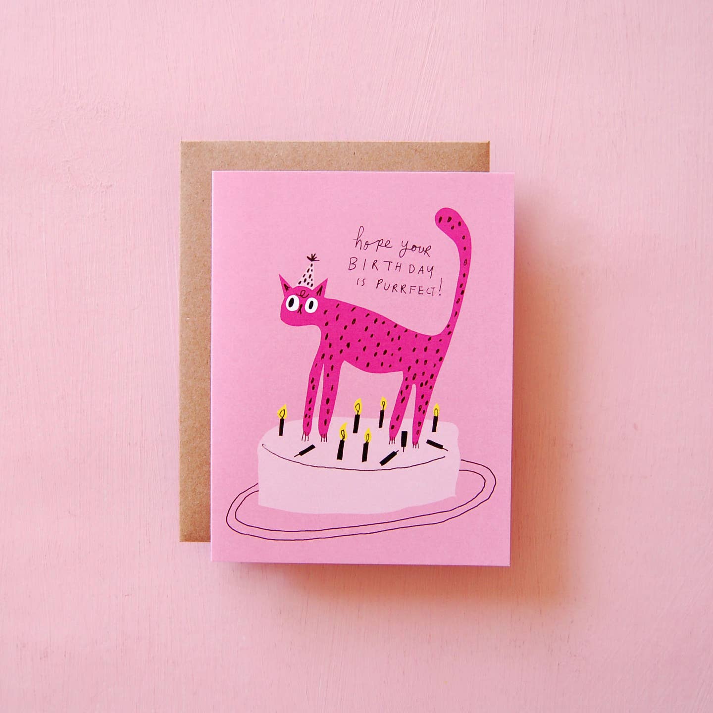 Purrfect Birthday Greeting Card